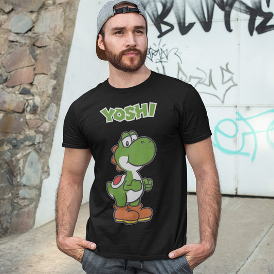 Nintendo Super Mario Yoshi Pose T-Shirt collectible from Heroes Inc Dropship