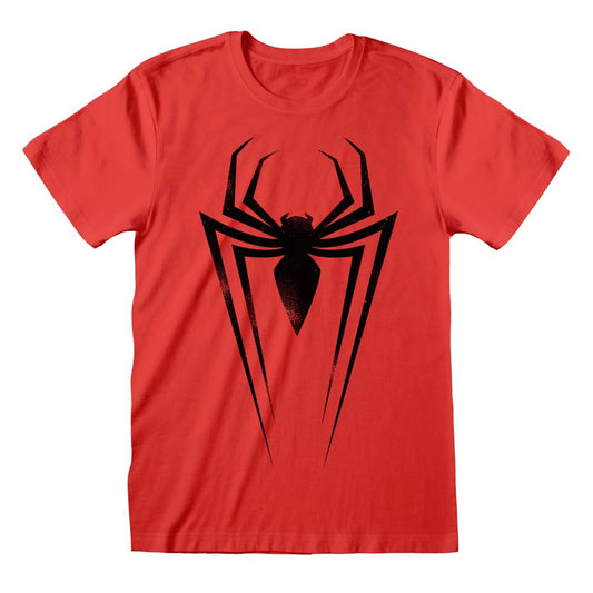 Marvel Comics Spider-Man Black Spider Symbol T-Shirt collectible from Heroes Inc Dropship