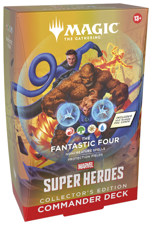Magic: The Gathering Marvel Super Heroes Collector Commander Deck - The Fantastic Four