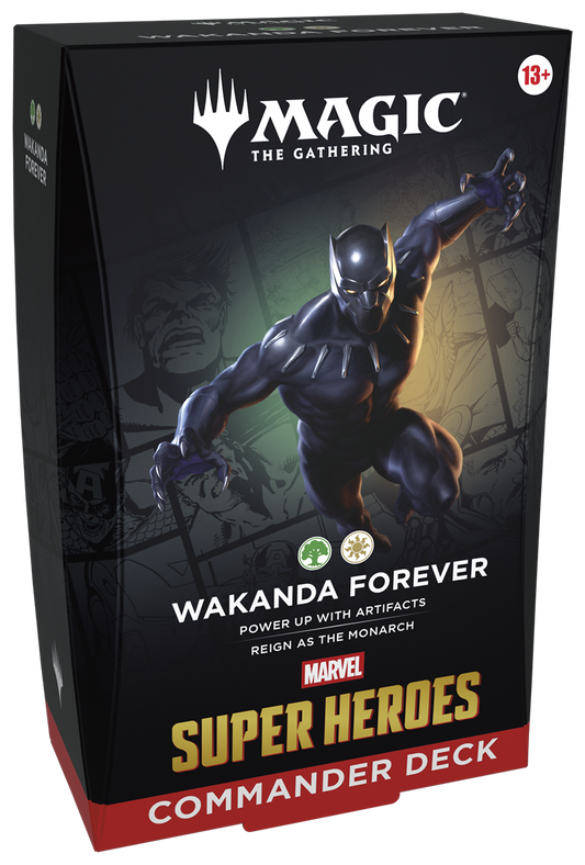 Magic: The Gathering Marvel Super Heroes Commander Deck - Wakanda Forever