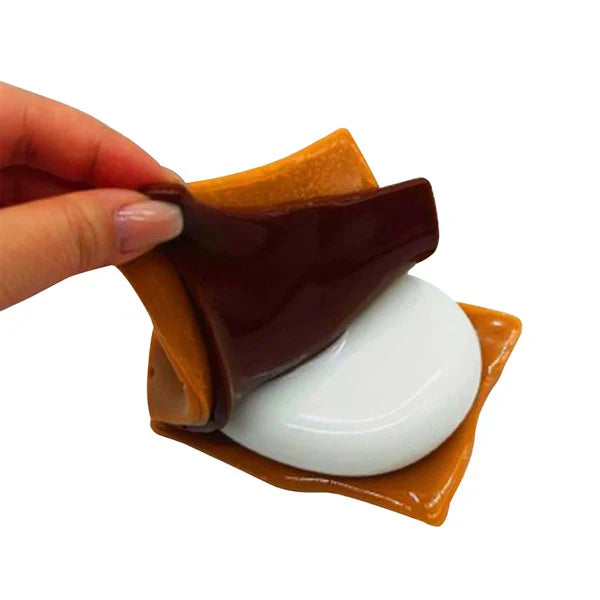 Taba Squishy - Mushmeez Layered Foodies 3.5, side angle