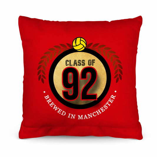 Manchester Red Class of 92 - Football Legends - Cushion 10 collectible from https://britishmade.gifts/