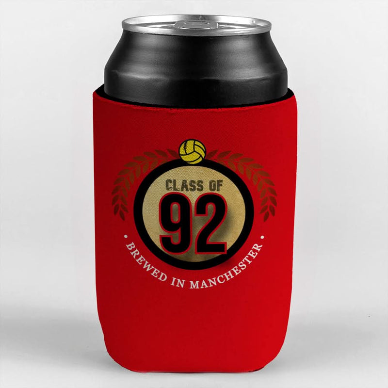 Manchester Red Class of 92 - Football Legends - Can Cooler collectible from https://britishmade.gifts/