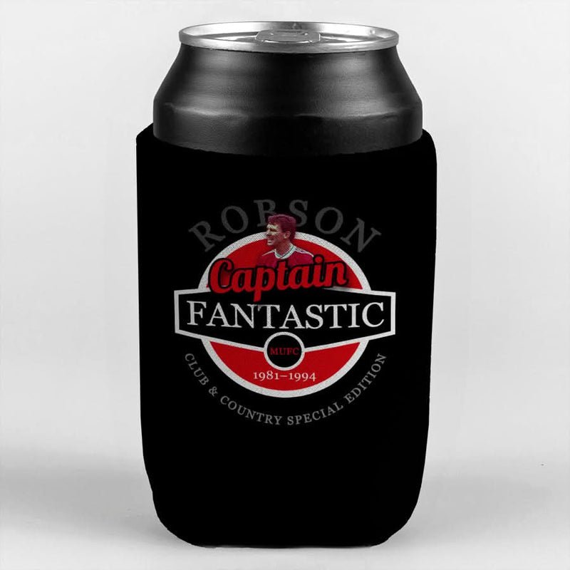 Manchester Red Robson - Football Legends - Can Cooler collectible from https://britishmade.gifts/