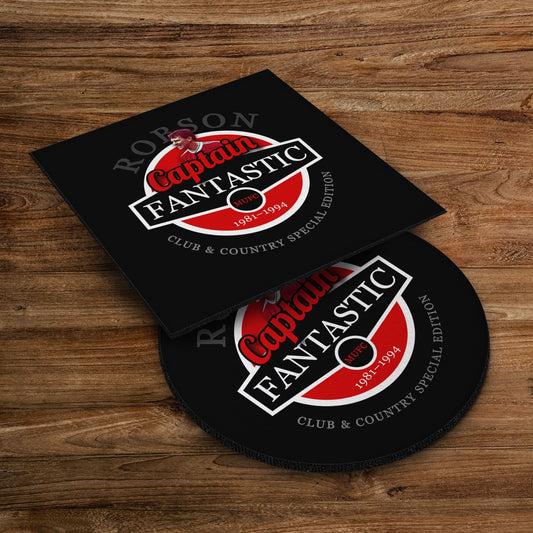 Manchester Red Robson - Football Coaster - Square Or Circle, alternate view