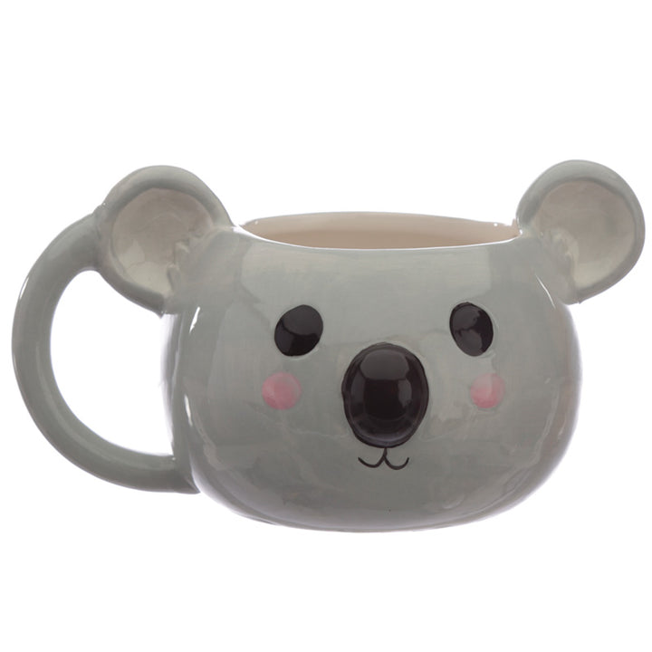 Koala Head Ceramic Shaped Mug 460ml