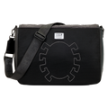 Loungefly - Marvel Spider-Man Black & White Suit Quilted Messenger Crossbody Bag detail shot