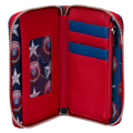 Loungefly - Marvel Captain America Brave New World Cosplay Zip Around Wallet detail shot