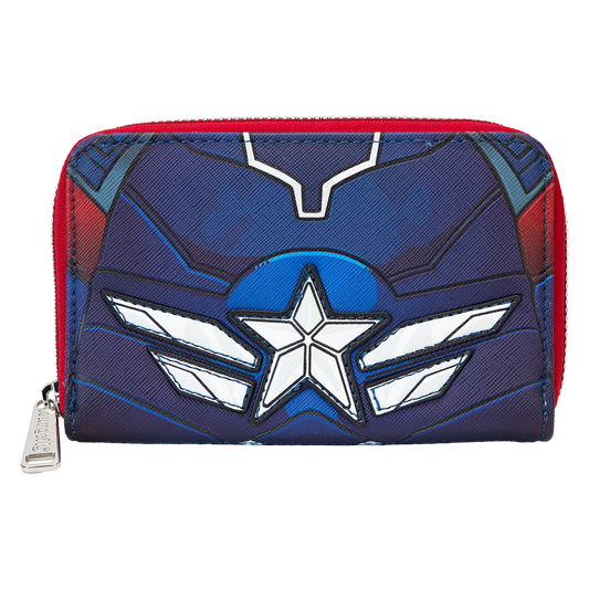 Loungefly - Marvel Captain America Brave New World Cosplay Zip Around Wallet