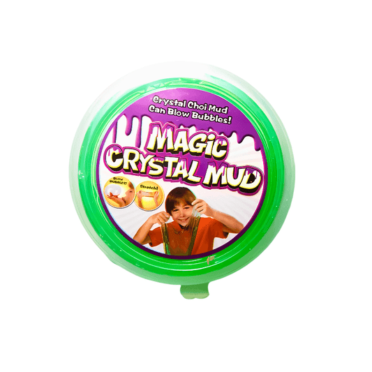 Magic Crystal Mud - Stretch & Blow Bubbles collectible from PoundFun