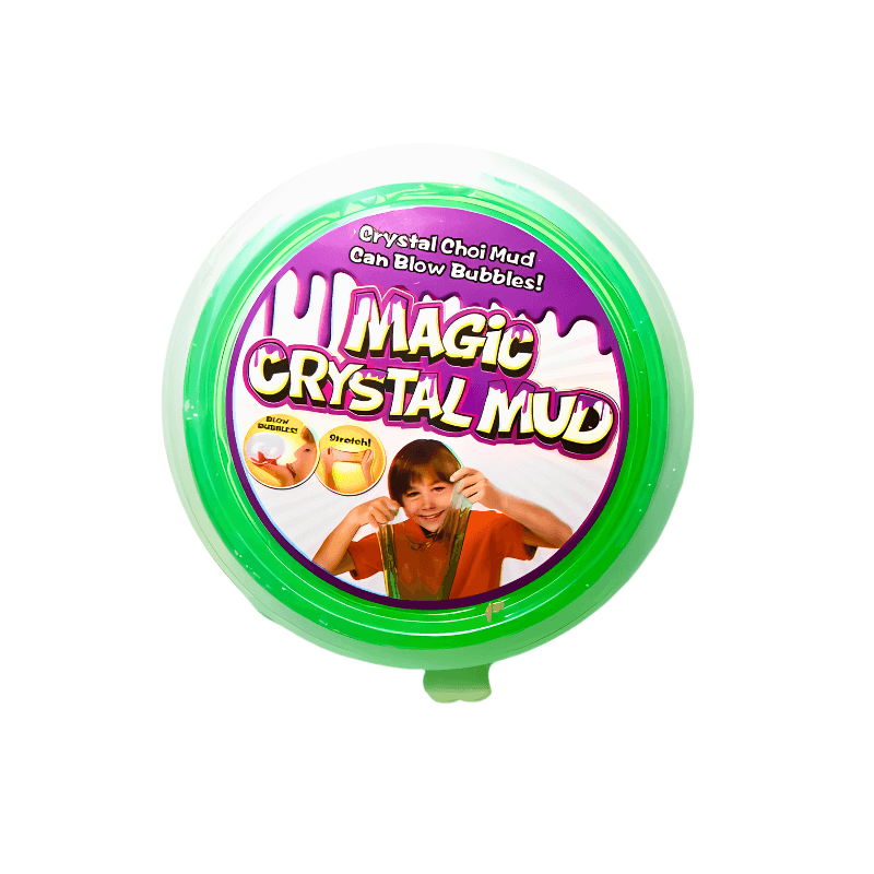 Magic Crystal Mud - Stretch & Blow Bubbles collectible from PoundFun