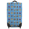 Manchester Blue - Football Legends - Luggage Cover - 3 Sizes collectible from https://britishmade.gifts/
