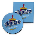 Manchester Blue Aguero - Football Coaster - Square Or Circle collectible from https://britishmade.gifts/