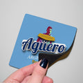 Manchester Blue Aguero - Football Coaster - Square Or Circle, alternate view
