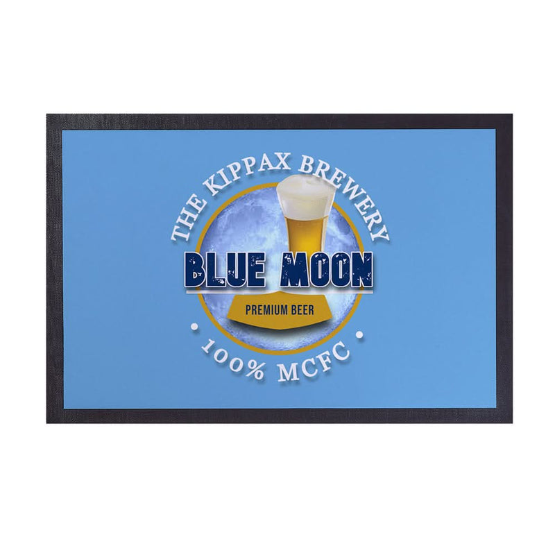 Manchester Blue Blue Moon - Football Legends - Door Mat -60cm X 40cm collectible from https://britishmade.gifts/