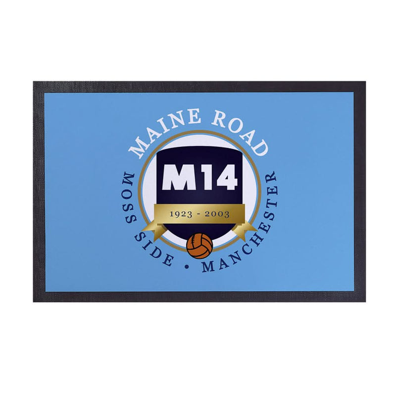 Manchester Blue Maine Road - Football Legends - Door Mat -60cm X 40cm collectible from https://britishmade.gifts/