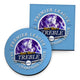 Manchester Blue Treble - Football Coaster - Square Or Circle