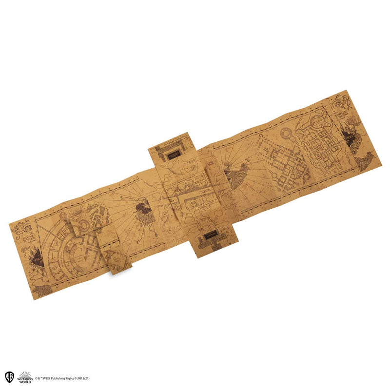 Harry Potter Marauder's Map Notebook with Foldable Map, packaging shot