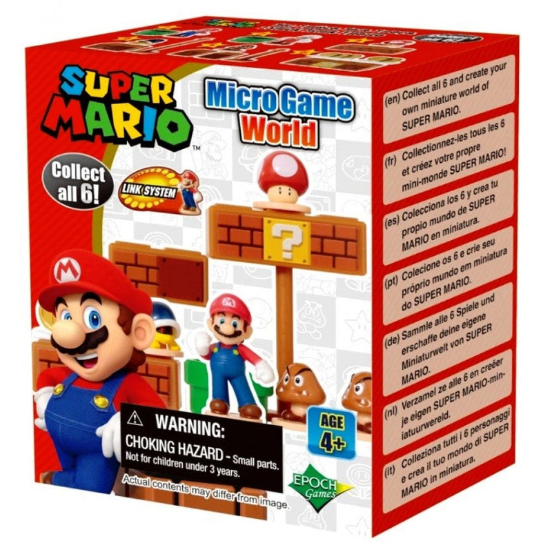 Super Mario Micro Games Game World Series Blind Boxes, side angle