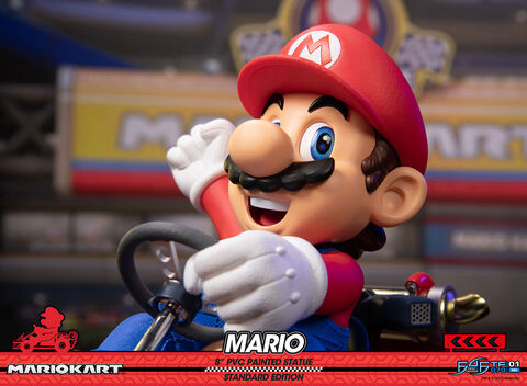 First4Figures Mario Kart (Mario) (Standard) PVC Figurine - Image 7