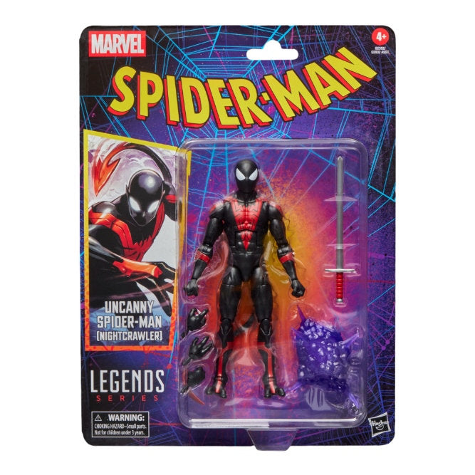 Marvel Legends Spider-Man Uncanny Spider-Man (Nightcrawler) Action Figure