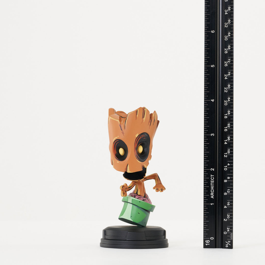 Marvel Animated Groot in Resin Pot Limited Edition Statue