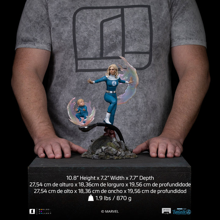 Iron Studios The Fantastic Four First Steps Invisible Woman 1/10 Art Scale Statue
