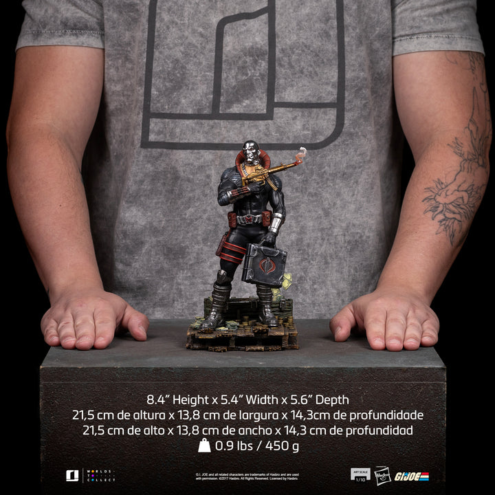Iron Studios G.I. Joe Destro 1/10 Art Scale Statue
