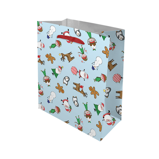 Medium Christmas Gift Bag - Christmas Characters collectible from PoundFun