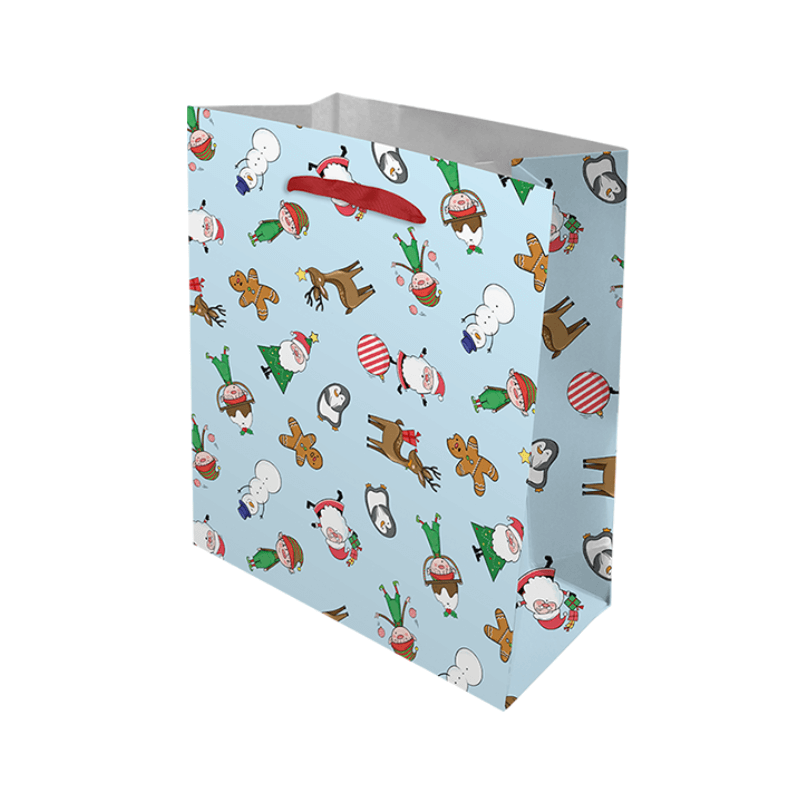 Medium Christmas Gift Bag - Christmas Characters collectible from PoundFun