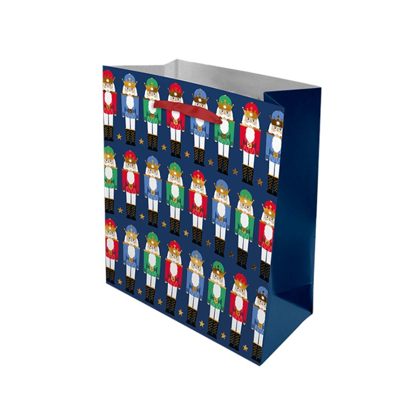 Medium Christmas Gift Bag - Nutcracker collectible from PoundFun