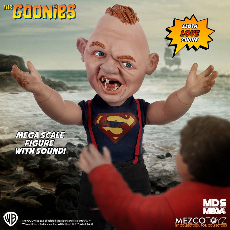 The Goonies Sloth 15" MDS Mega Scale Figure with Sound packaging view