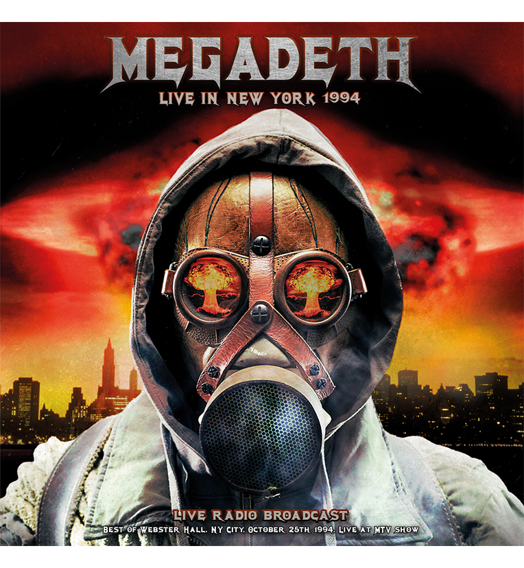 Megadeth – Live in New York 1994 (12-Inch Album on 180g Splatter Vinyl), alternate view
