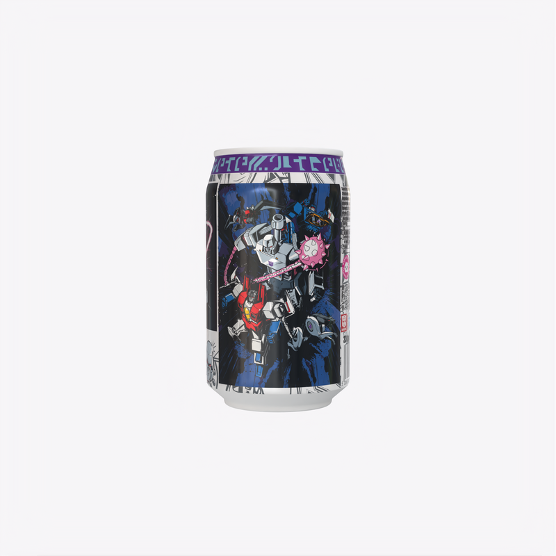 Transformers  Decepticherry - Cherry Vanilla Soda Flavour Can 330ml Standard