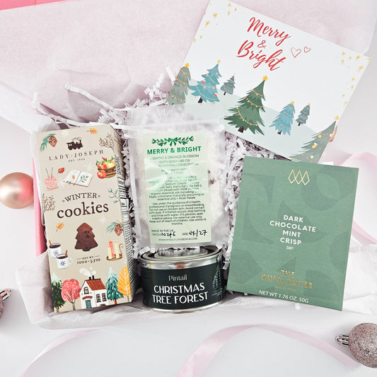 MERRY & BRIGHT | CHRISTMAS LUXURY TREAT BOX collectible from MySelfLoveBox