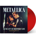 Metallica – In the City of Brotherly Love (Limited Edition Double-LP on Red Vinyl) collectible from Coda Records