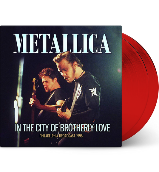Metallica – In the City of Brotherly Love (Limited Edition Double-LP on Red Vinyl) collectible from Coda Records