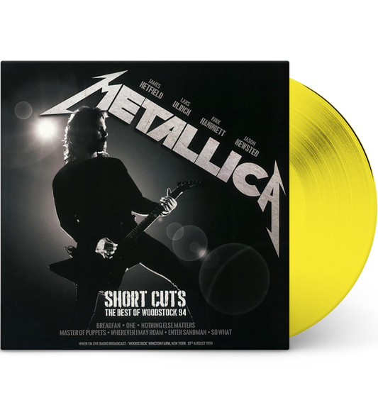 Metallica – Short Cuts: The Best of Woodstock ’94 (Special Edition 12-Inch Album on Yellow Vinyl) collectible from Coda Re...