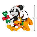 Keepsake Disney Hanging Ornament - Mickey Mouse & Pluto with Bone