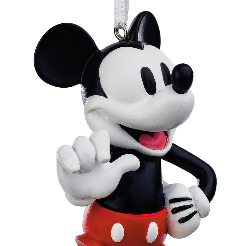 Collectable Disney Hanging Ornament - Mickey Mouse Waving Design