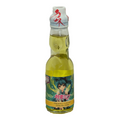 Hatsune Miku Pineapple Flavour Ramune Soda 200ml, side angle