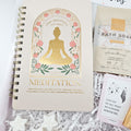 MEDITATE & MANIFEST BOX | SPIRITUAL WELLNESS GIFT SET, side angle