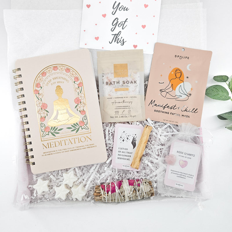 MEDITATE & MANIFEST BOX | SPIRITUAL WELLNESS GIFT SET collectible from MySelfLoveBox