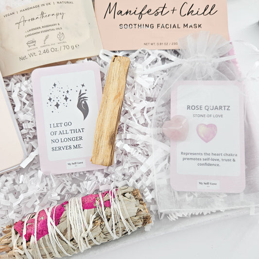 MEDITATE & MANIFEST BOX | SPIRITUAL WELLNESS GIFT SET, alternate view