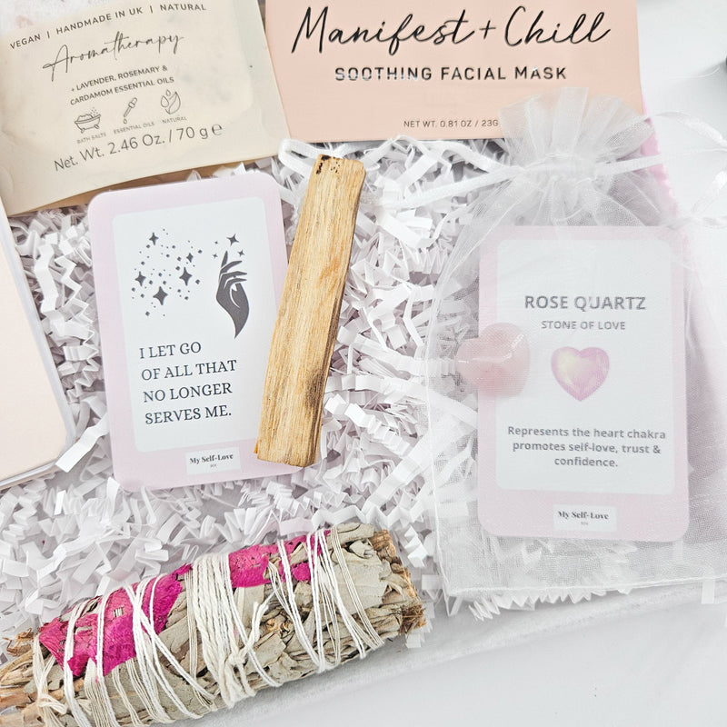 MEDITATE & MANIFEST BOX | SPIRITUAL WELLNESS GIFT SET, alternate view