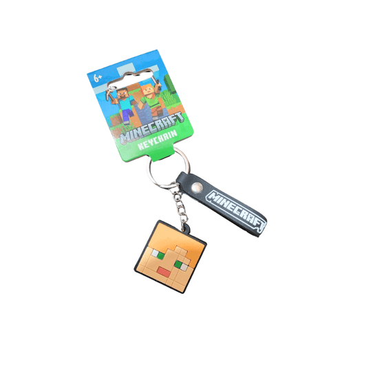 Minecraft Soft Charm Keychain, alternate view