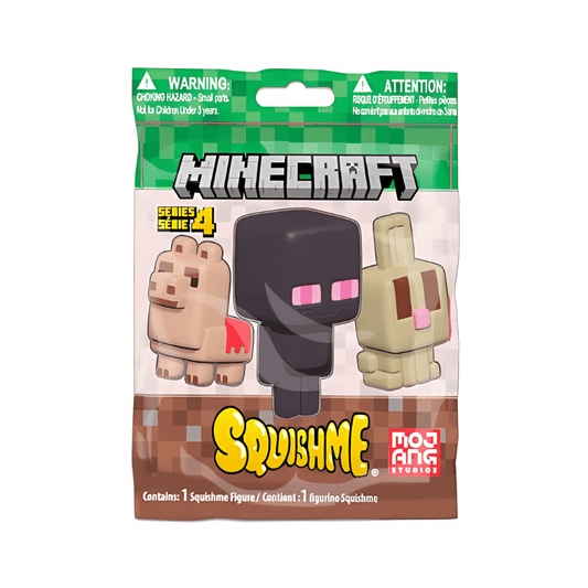 Minecraft Squishme Blind Bag collectible from PoundFun