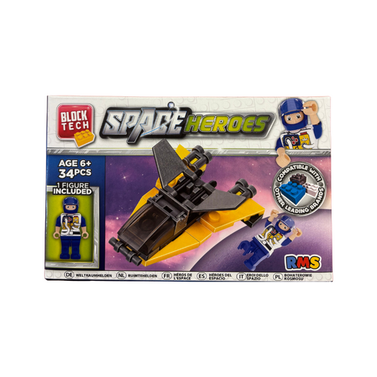 Mini Block Tech Space Heroes collectible from PoundFun