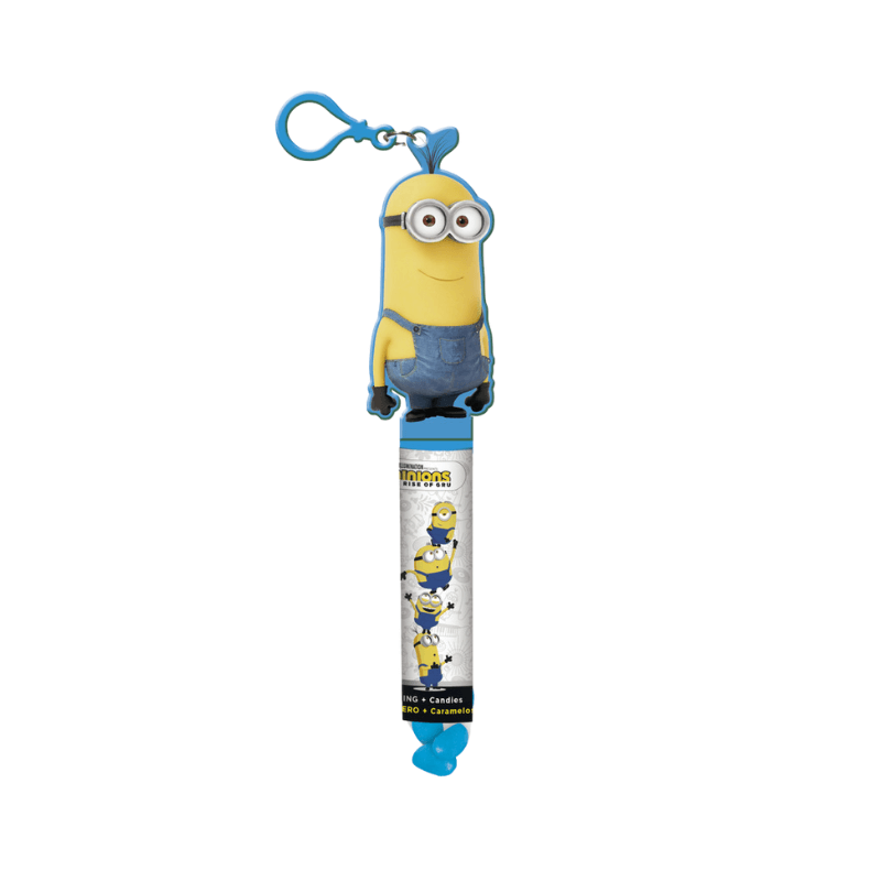 Minion Key Ring Candy Tube collectible from PoundFun