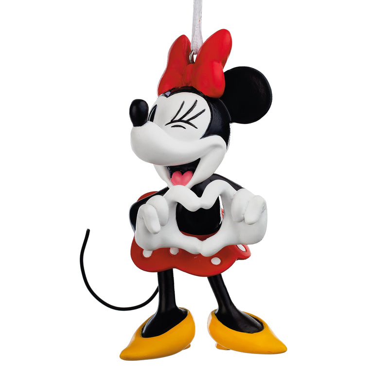 Collectable Disney Hanging Ornament - Minnie Mouse Winking Design